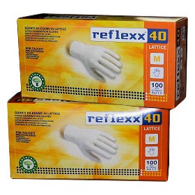 GUANTI IN LATTICE NATURALE CF.100 PZ'XL'